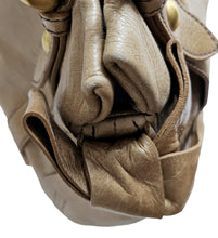 MIU MIU BEIGE LUX BOW LEATHER BAG