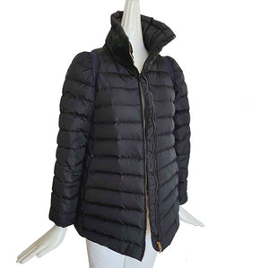 MIU MIU BLACK DOWN FILLED PUFFER JACKET (38)