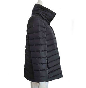 MIU MIU BLACK DOWN FILLED PUFFER JACKET (38)