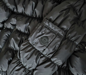 MONCLER BLACK MEDONTE SHORT DOWN JACKET (0)