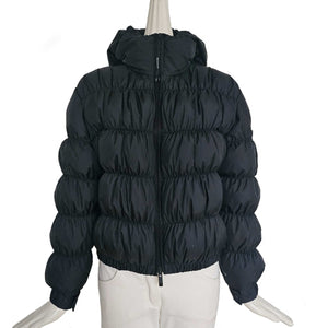 MONCLER BLACK MEDONTE SHORT DOWN JACKET (0)