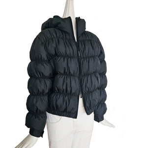 MONCLER BLACK MEDONTE SHORT DOWN JACKET (0)