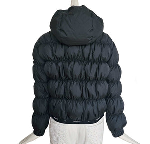 MONCLER BLACK MEDONTE SHORT DOWN JACKET (0)