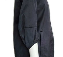 MONCLER PREMIERE BLACK STRIPED TRENCH COAT (2)