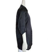 MONCLER PREMIERE BLACK STRIPED TRENCH COAT (2)