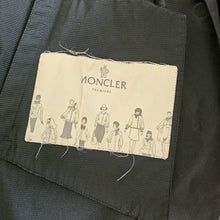 MONCLER PREMIERE BLACK STRIPED TRENCH COAT (2)