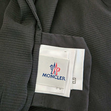 MONCLER PREMIERE BLACK STRIPED TRENCH COAT (2)