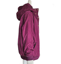 P.E. NATIONAL FUSCHIA PINK PUFFER JACKET WITH BELT (M)
