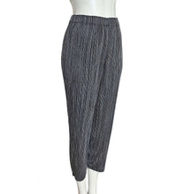 PLEATS PLEASE ISSEY MIYAKE BLACK/GRAY PLEATED PANTS (3)