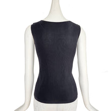 PLEATS PLEASE ISSEY MIYAKE BLACK PLEATED TANK (3)