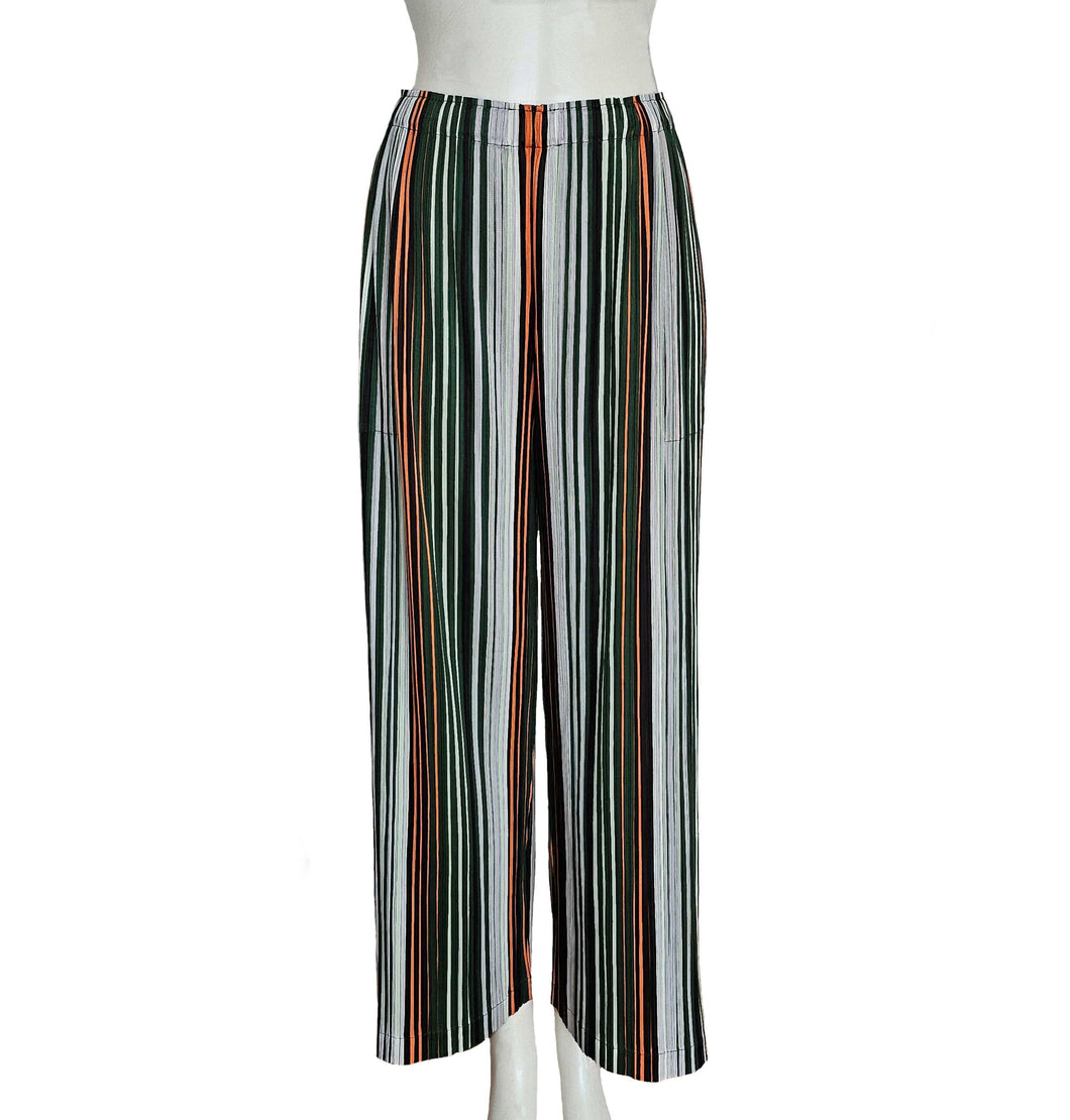 PLEATS PLEASE STRIPED PLEATS PANTS (4)