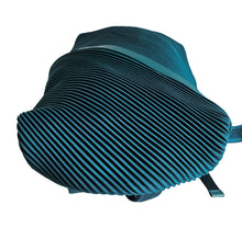 PLEATS PLEASE TEAL BLUE BIAS PLEATS BACKPACK