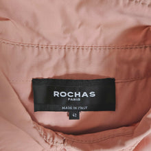 ROCHAS PARIS PINK PEPLUM BLOUSE (42)