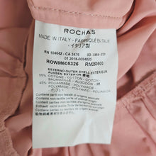 ROCHAS PARIS PINK PEPLUM BLOUSE (42)