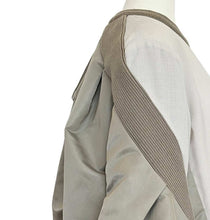 SACAI KHAKI NYLON/COTTON FLARE TOP (1)