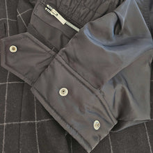 SACAI BLACK CHECK DOUBLE BREAST JACKET (2)