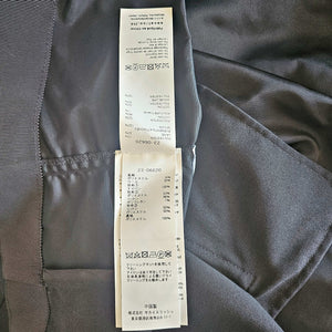 SACAI BLACK NYLON/COTTON FLARE TOP (2)
