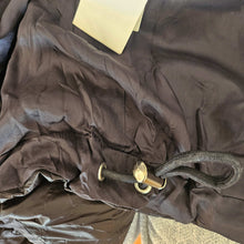 SACAI BLACK WOOL PANELED PUFF JACKET (1)