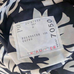 SACAI BLACK/OFF WHITE FLORAL PRINT BOXY SHIRT (3)