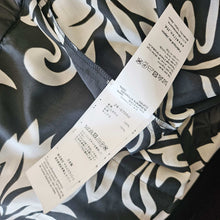 SACAI BLACK/OFF WHITE FLORAL PRINT BOXY SHIRT (3)