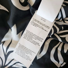 SACAI BLACK/OFF WHITE FLORAL PRINT BOXY SHIRT (3)