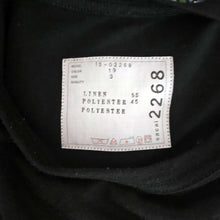 SACAI BLACK SHEER FLORAL PLEATED BACK TEE (3)