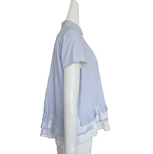 SACAI BLUE SHORT SLEEVES SHIRT (2)