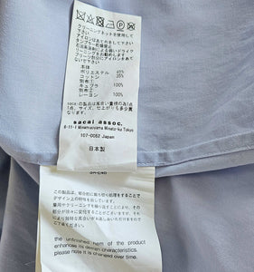 SACAI BLUE SHORT SLEEVES SHIRT (2)