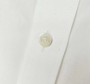 SACAI WHITE LASER CUT EYELET HANKERCHIEF HEM SHIRT (2)