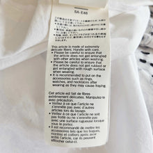 SACAI WHITE LASER CUT EYELET HANKERCHIEF HEM SHIRT (2)