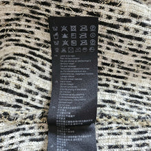 SANDRO BLACK/WHITE JAZY METALLIC TWEED JACKET (3)