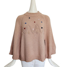 SEE BY CHLOE PINK WIDE SLEEVES SWEATER (XS)