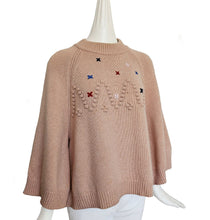 SEE BY CHLOE PINK WIDE SLEEVES SWEATER (XS)