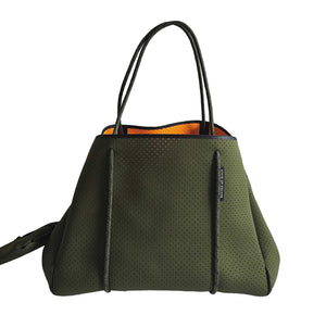 STATE OF ESCAPE KHAKI ESCAPE DUAL TONE TOTE