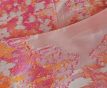 ST. JOHN PINK WASHED BOUQUET JACQUARD DRESS (6)