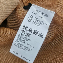 TOGA PULLA ORANGE SHEER KNIT CARDIGAN (36)
