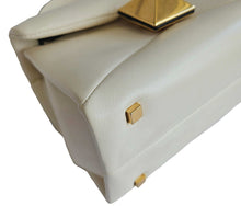 VALENTINO IVORY ONE STUD TOP HANDLE SMALL BAG