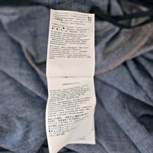 VALENTINO BLUE DENIM PLEATED MIDI SKIRT (42S)