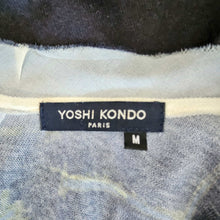 YOSHI KONDO BLACK PRINT SWEATER (M)
