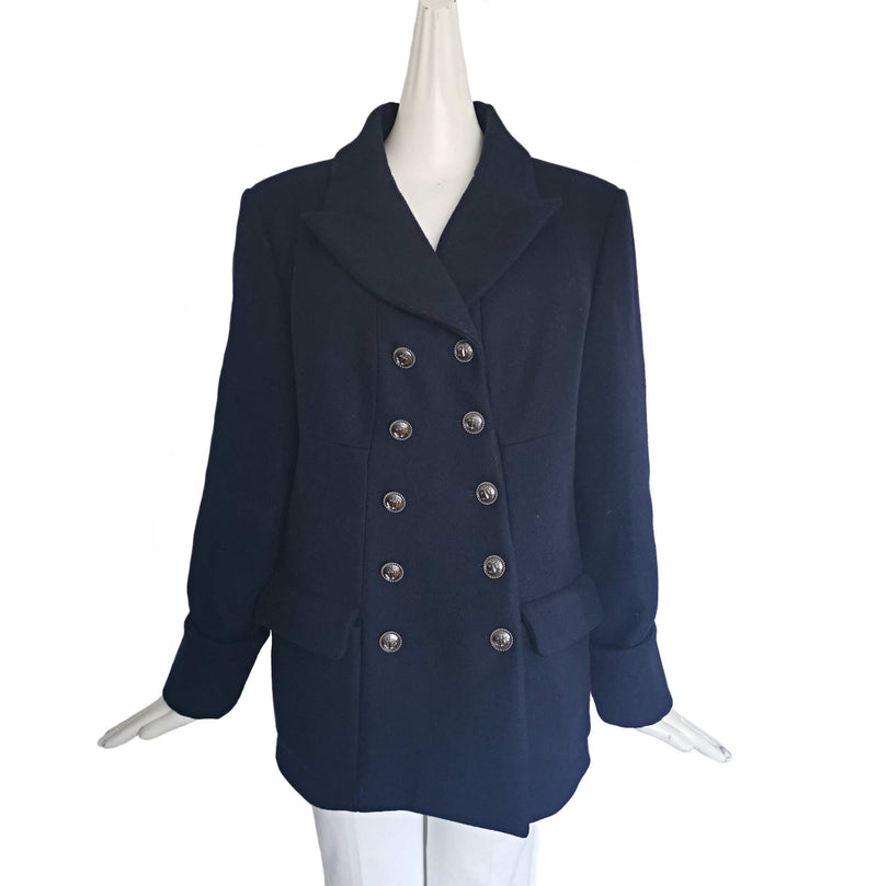 Chanel hot sale pea coat