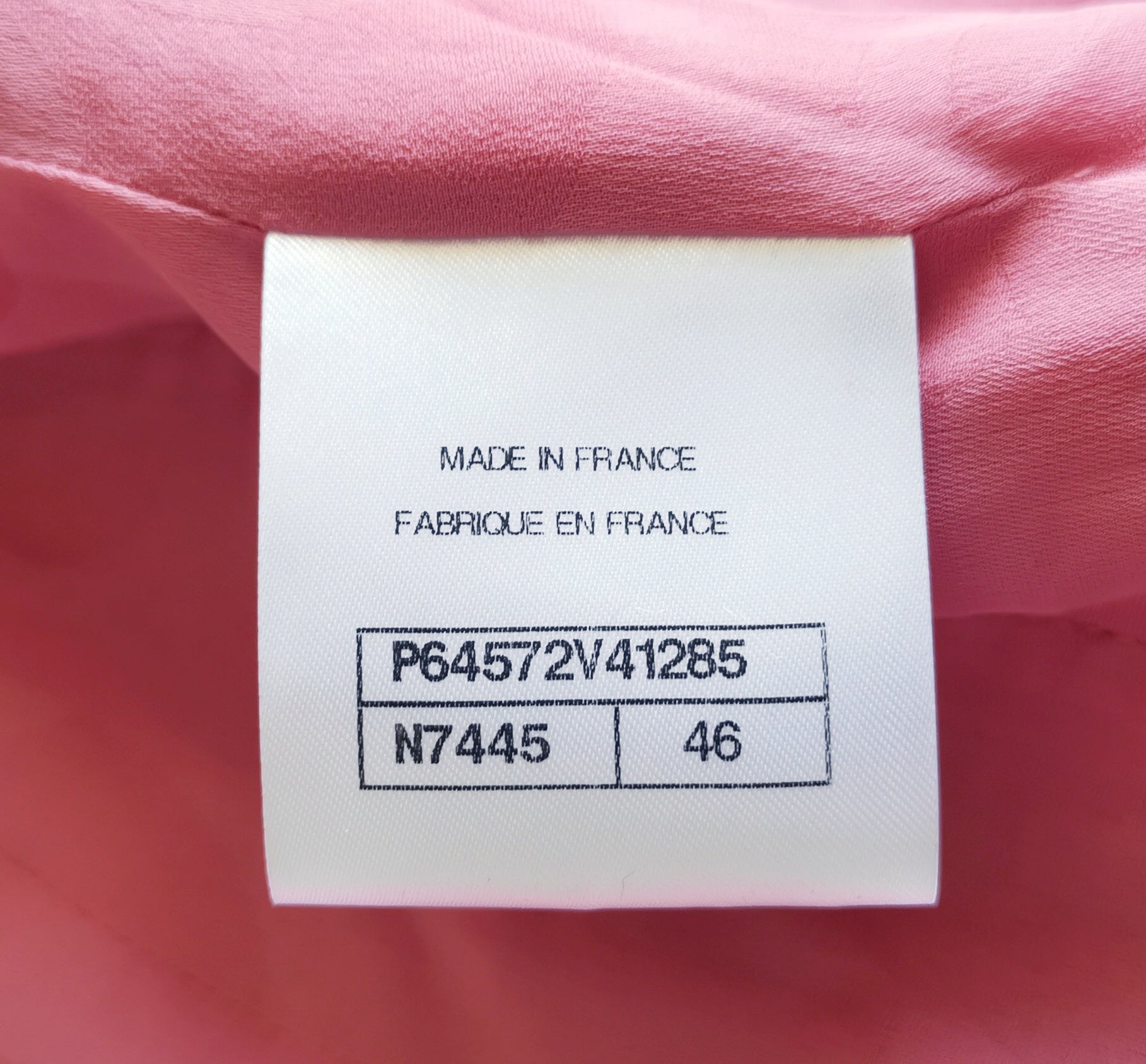 Chanel Vest 2023-24FW, Pink, FR38