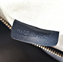 DIOR BLUE MONOGRAM OBLIQUE CANVAS POUCH