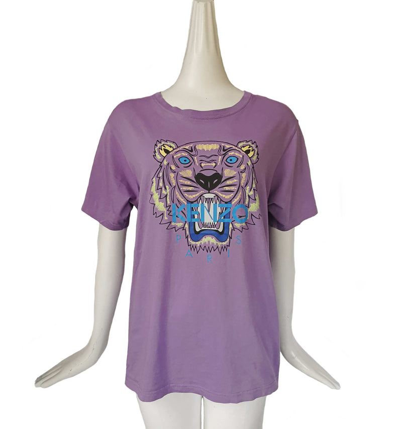 KENZO JUNGLE PURPLE TIGER TEE M